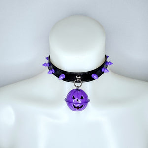 HALLOWEENIE CHOKER PURPLE